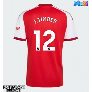 Arsenal Jurrien Timber #12 Domácí Dres 2026-27 Krátký Rukáv Arsenal Jurrien Timber #12 Domácí Dres 2026-27 Krátký Rukáv
